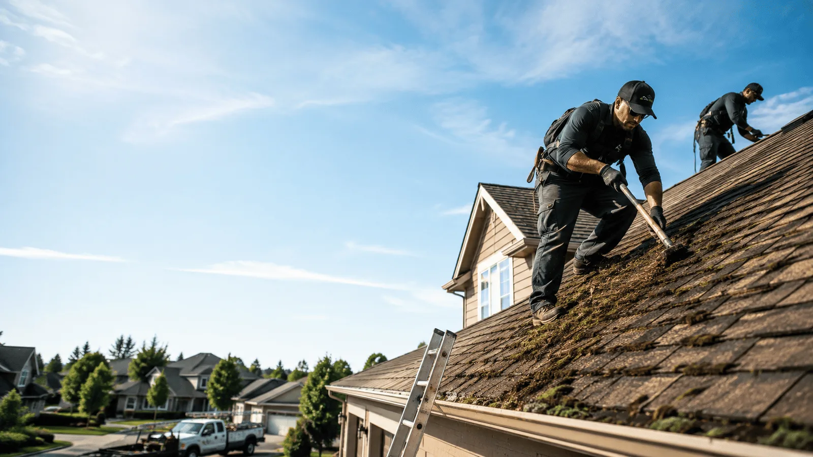 Roof Moss Removal in Winnsboro, TX near me